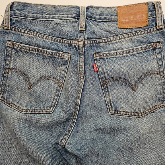 Levi’s White Oak Cone Denim Straight Leg Size 26 - Picture 4 of 10